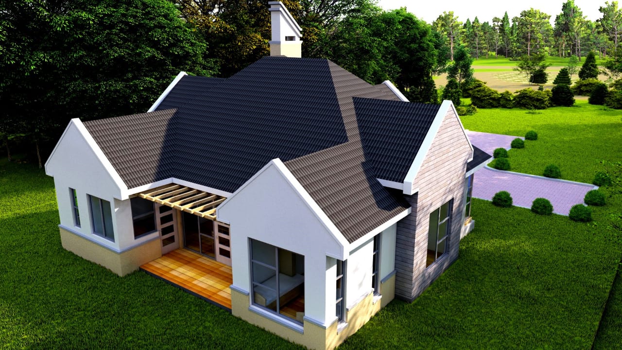 Tevvo Build Elegant 4 Bedroom House Plan Four Bedroom DP-009